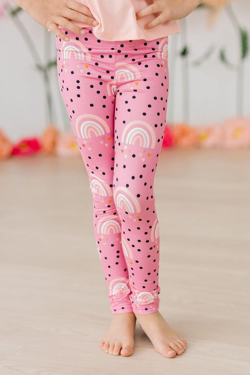 rainbow-wishes-leggings Mila & Rose at Sophia's Style-Rainbow Wishes Leggings-6-12M-Leggings-1